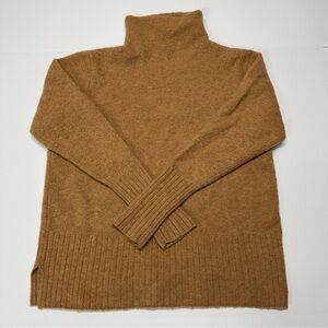 Daniel Cremieux Womens Tan Turtleneck Sweater